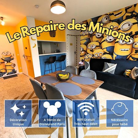 Le Repaire Des Minions - 10' Disney - Familial Bailly-Romainvilliers Exteriér fotografie