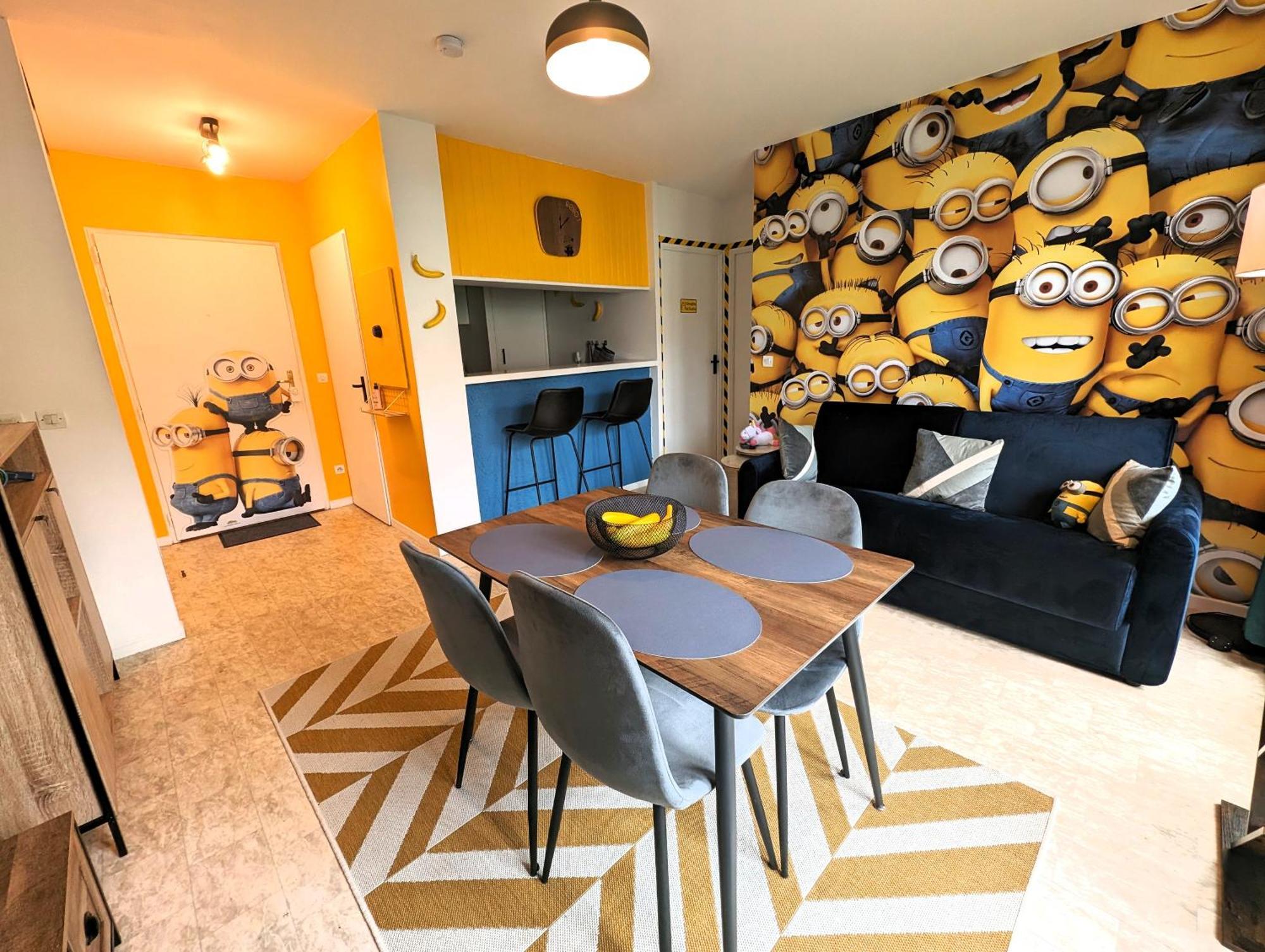 Le Repaire Des Minions - 10' Disney - Familial Bailly-Romainvilliers Exteriér fotografie