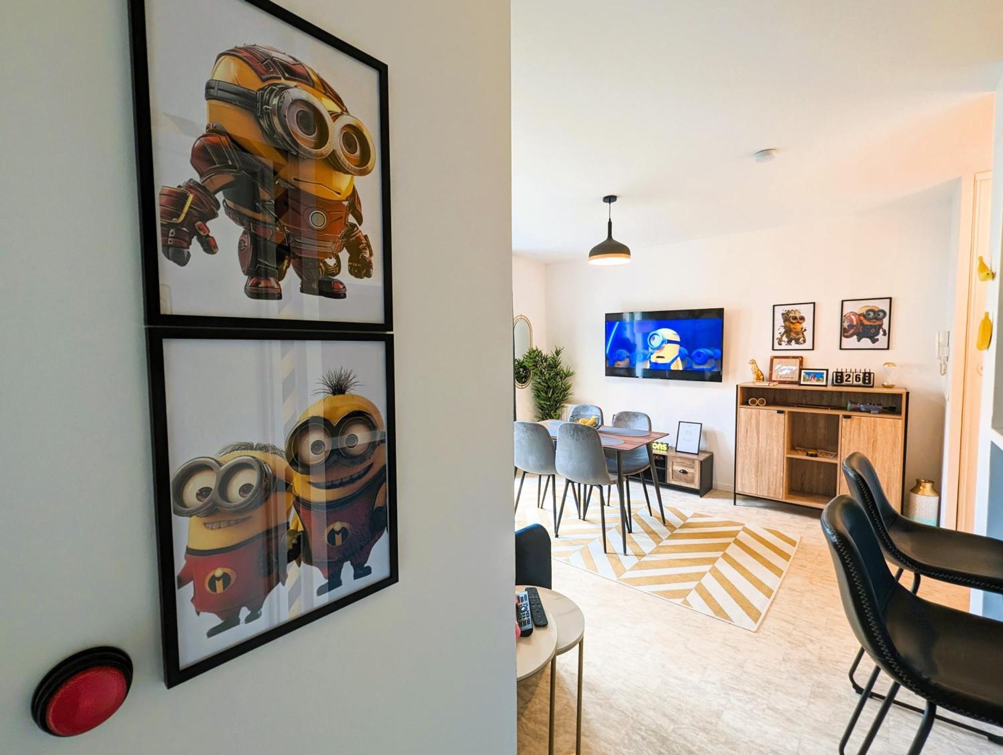 Le Repaire Des Minions - 10' Disney - Familial Bailly-Romainvilliers Exteriér fotografie